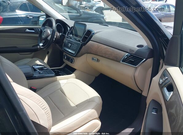 4JGDF6EE2JB056014 2018 MERCEDES-BENZ GLS 450 Black Vista interior delantera