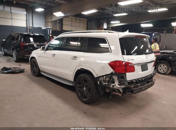 4JGDF6EE3GA712672 2016 MERCEDES-BENZ GL 450 White Tył lewy