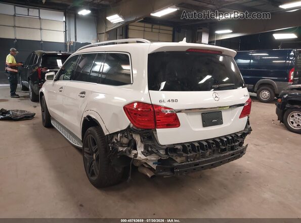 4JGDF6EE3GA712672 2016 MERCEDES-BENZ GL 450 White Widok z przodu