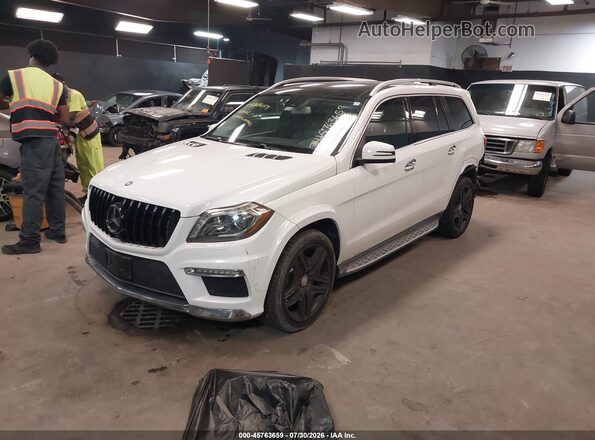 4JGDF6EE3GA712672 2016 MERCEDES-BENZ GL 450 White Przód lewy