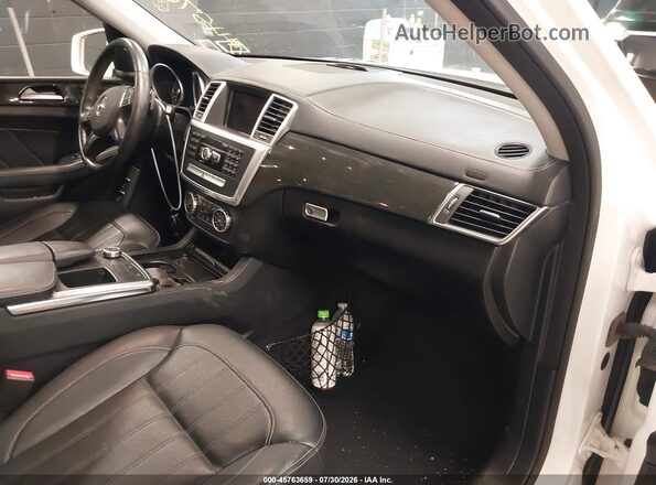 4JGDF6EE3GA712672 2016 MERCEDES-BENZ GL 450 White Widok wnętrza z przodu