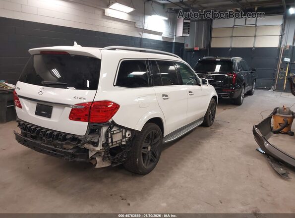 4JGDF6EE3GA712672 2016 MERCEDES-BENZ GL 450 White Tył prawy
