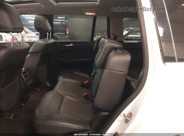 4JGDF6EE3GA712672 2016 MERCEDES-BENZ GL 450 White Widok naklejki z numerem VIN