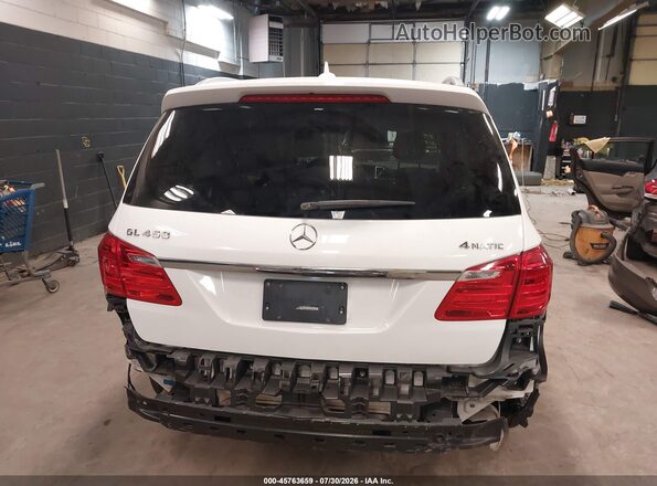 4JGDF6EE3GA712672 2016 MERCEDES-BENZ GL 450 White 