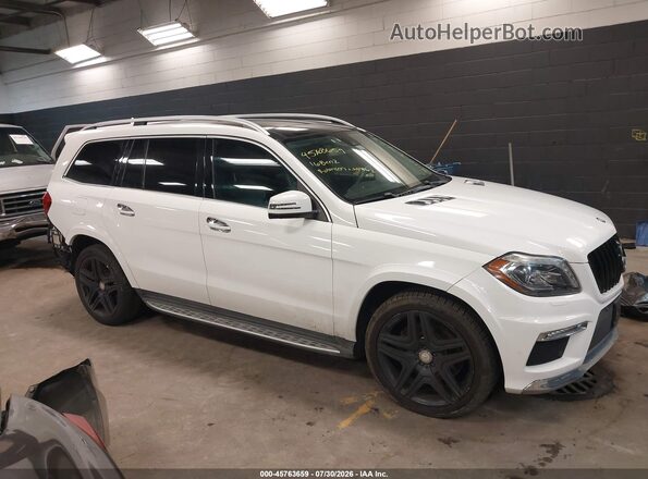 4JGDF6EE3GA712672 2016 MERCEDES-BENZ GL 450 White Widok wnętrza z tyłu