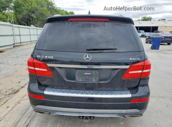 4JGDF6EE3HA789320 2017 MERCEDES-BENZ GLS Black Widok z tyłu