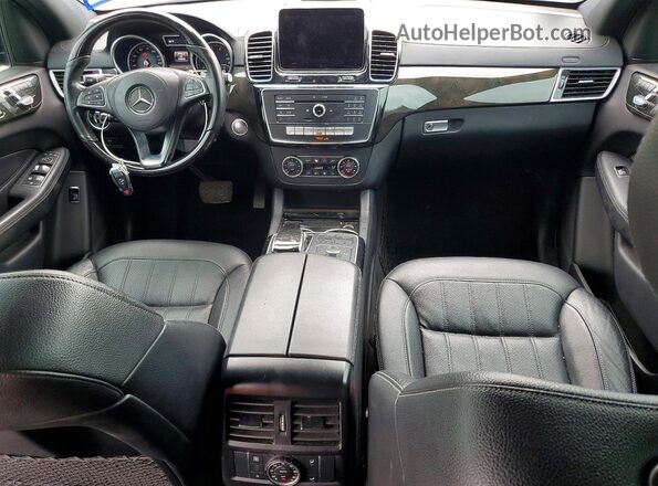 4JGDF6EE3HA789320 2017 MERCEDES-BENZ GLS Black Widok deski rozdzielczej