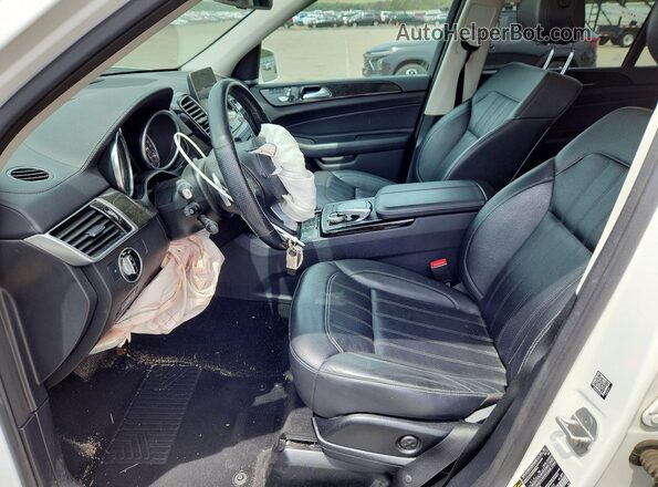 4JGDF6EE3HA793402 2017 MERCEDES-BENZ GLS White წინა სალონის ხედი