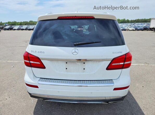 4JGDF6EE3HA793402 2017 MERCEDES-BENZ GLS White უკანა ხედი