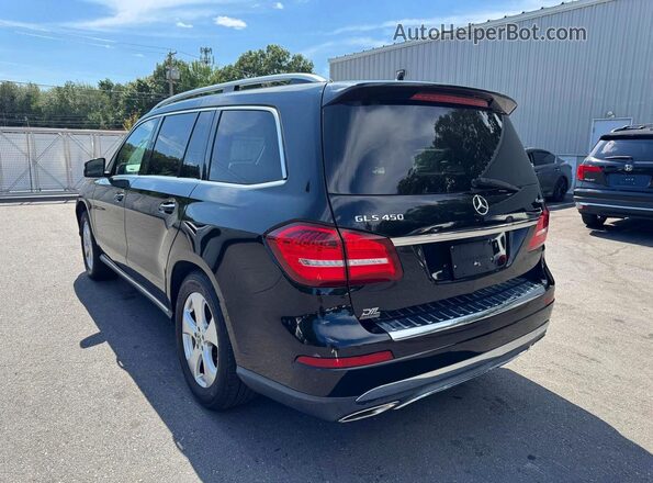 4JGDF6EE3HA938681 2017 MERCEDES-BENZ GLS Black Tył lewy