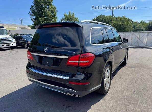 4JGDF6EE3HA938681 2017 MERCEDES-BENZ GLS Black Tył prawy