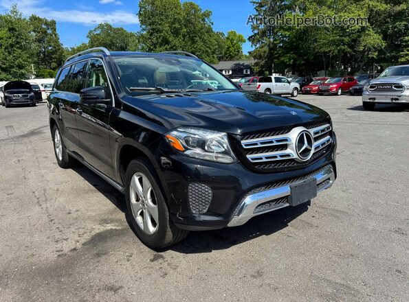 4JGDF6EE3HA938681 2017 MERCEDES-BENZ GLS Black Przód prawy