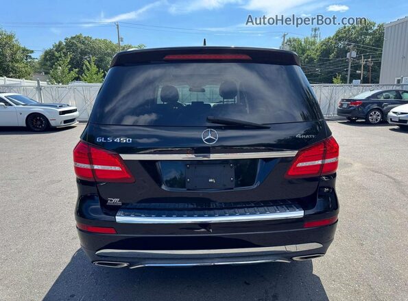 4JGDF6EE3HA938681 2017 MERCEDES-BENZ GLS Black Widok z przodu
