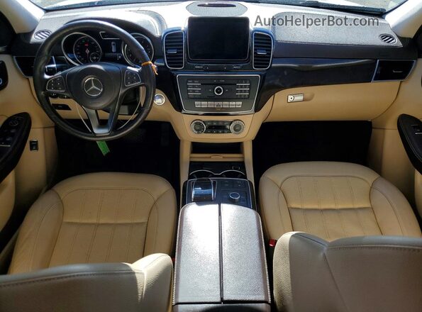 4JGDF6EE3HA965797 2017 MERCEDES-BENZ GLS White Առջևի վահանակի տեսք
