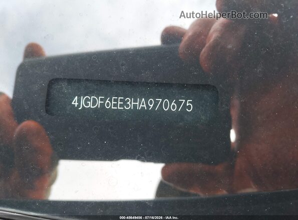 4JGDF6EE3HA970675 2017 MERCEDES-BENZ GLS 450 Gray Widok komory silnika