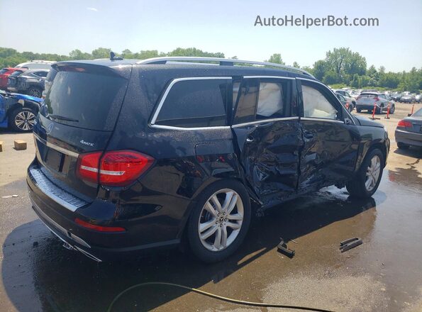 4JGDF6EE3JB031266 2018 MERCEDES-BENZ GLS Черный Задняя правая четверть