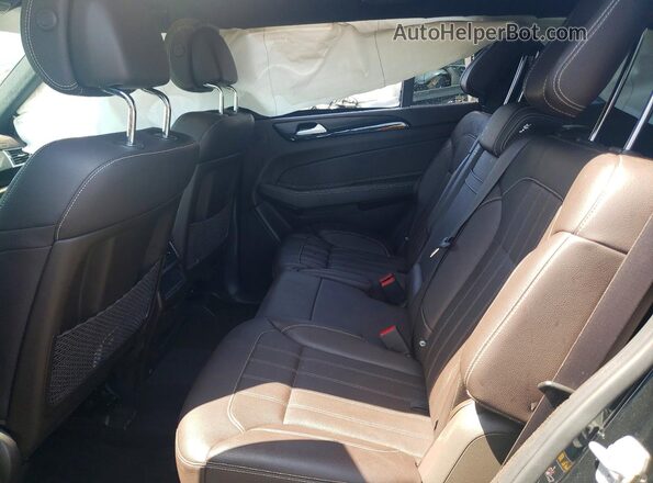 4JGDF6EE3JB031266 2018 MERCEDES-BENZ GLS Черный Вид задней части салона