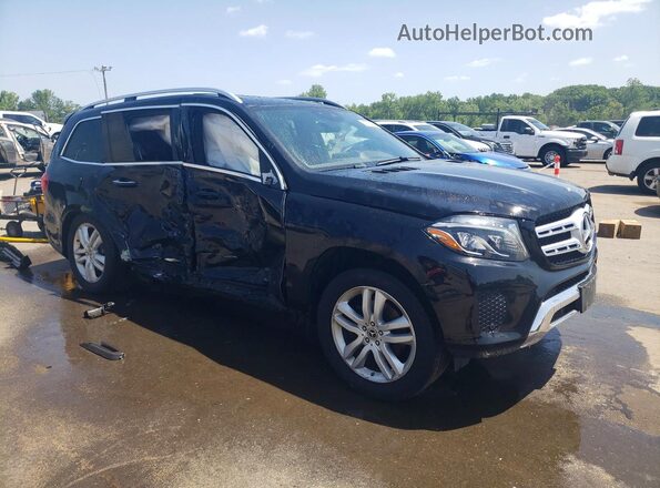 4JGDF6EE3JB031266 2018 MERCEDES-BENZ GLS Черный Передняя правая четверть