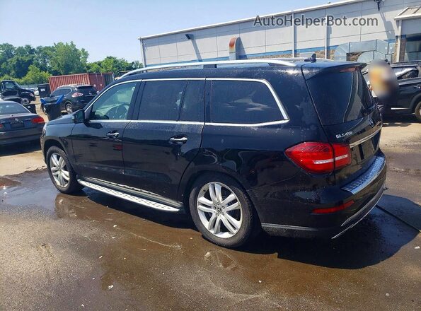 4JGDF6EE3JB031266 2018 MERCEDES-BENZ GLS Черный Задняя левая четверть