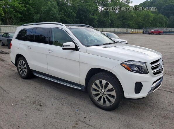 4JGDF6EE3KB219030 2019 MERCEDES-BENZ GLS White Przód prawy
