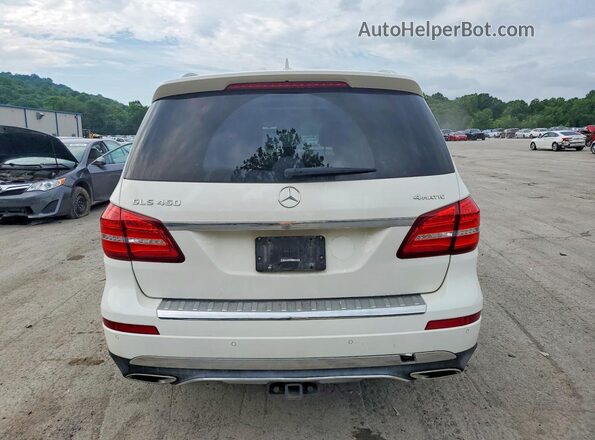 4JGDF6EE3KB219030 2019 MERCEDES-BENZ GLS White Widok z tyłu