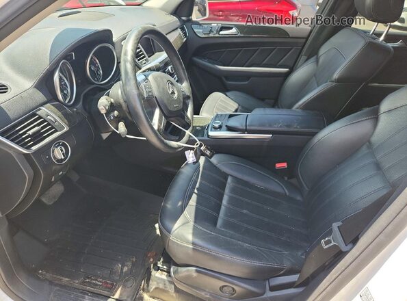 4JGDF6EE4GA670464 2016 MERCEDES-BENZ GL-CLASS White Widok wnętrza z przodu