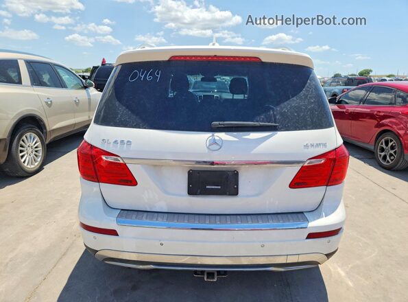 4JGDF6EE4GA670464 2016 MERCEDES-BENZ GL-CLASS White Widok z tyłu