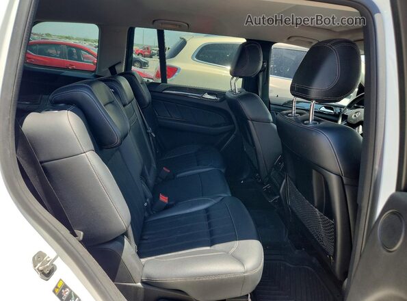 4JGDF6EE4GA670464 2016 MERCEDES-BENZ GL-CLASS White Widok tylnych siedzeń