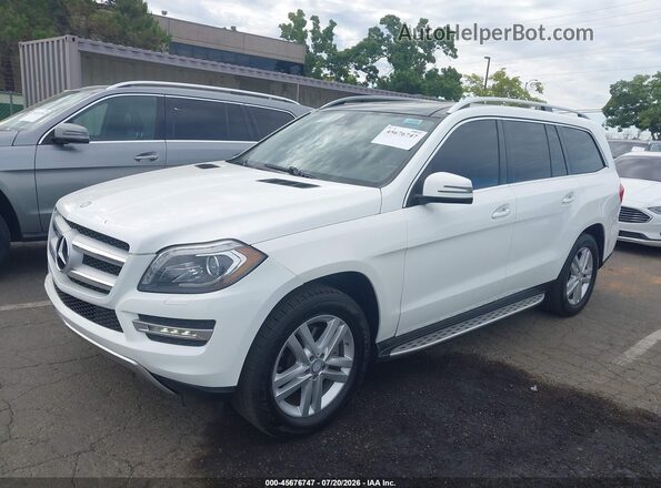 4JGDF6EE4GA686812 2016 MERCEDES-BENZ GL 450 White Vista tres cuartos delantera izquierda