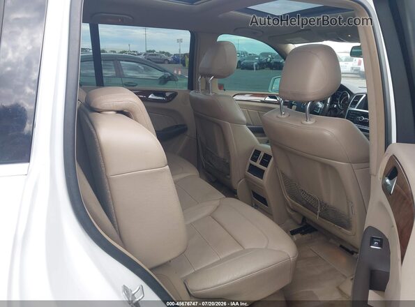 4JGDF6EE4GA686812 2016 MERCEDES-BENZ GL 450 White Vista de la etiqueta del VIN