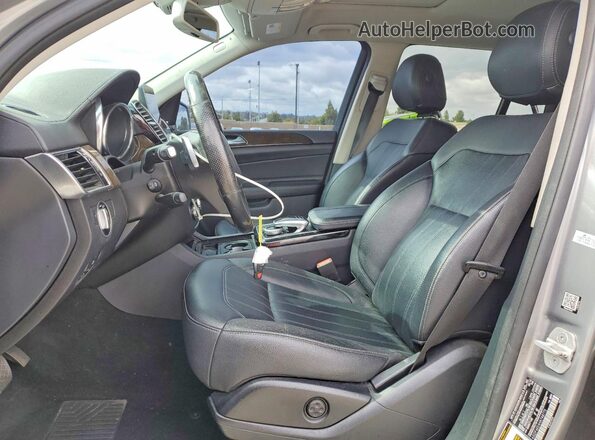 4JGDF6EE4HA748775 2017 MERCEDES-BENZ GLS Charcoal Вид салону спереду