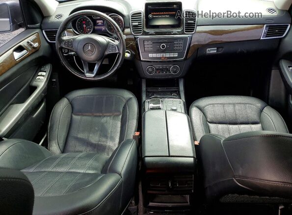 4JGDF6EE4HA748775 2017 MERCEDES-BENZ GLS Charcoal Вид панелі приладів