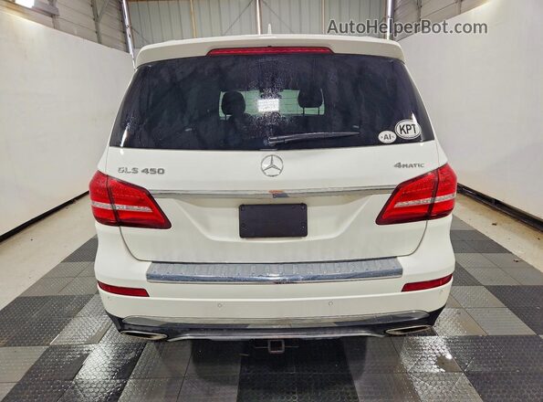 4JGDF6EE4HA824091 2017 MERCEDES-BENZ GLS White უკანა ხედი