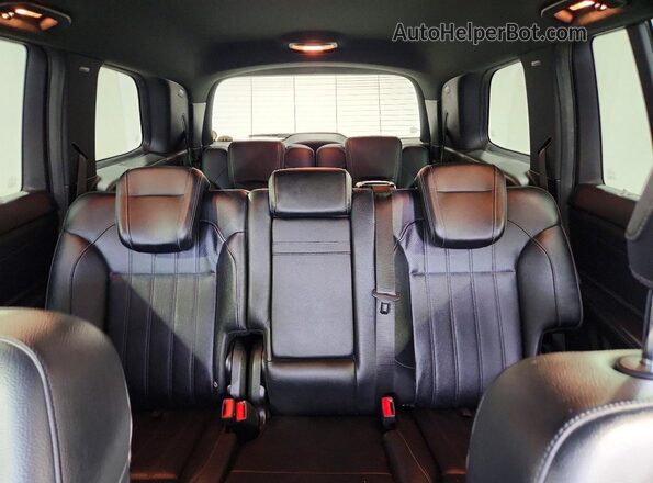 4JGDF6EE4HA824091 2017 MERCEDES-BENZ GLS White უკანა სავარძლების ხედი