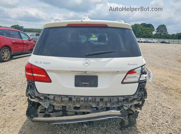 4JGDF6EE4HA896537 2017 MERCEDES-BENZ GLS White Widok z tyłu