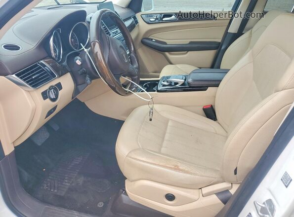 4JGDF6EE4HA896537 2017 MERCEDES-BENZ GLS White Widok wnętrza z przodu