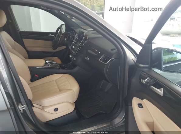4JGDF6EE4HA936521 2017 MERCEDES-BENZ GLS 450 Серый Вид салона спереди