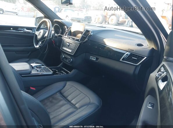 4JGDF6EE4JB009289 2018 MERCEDES-BENZ GLS 450 Gray Вид салону спереду