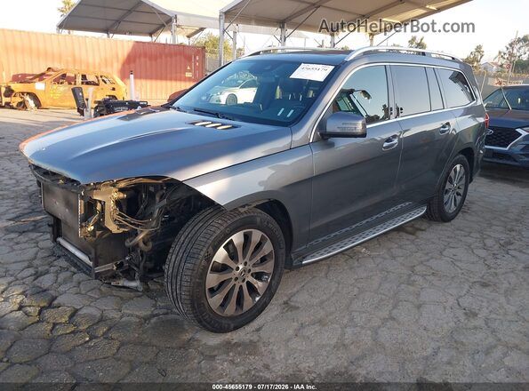4JGDF6EE4JB009289 2018 MERCEDES-BENZ GLS 450 Gray Передня ліва чверть