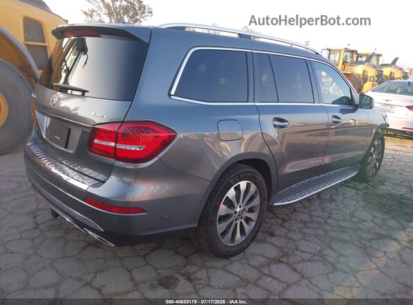 4JGDF6EE4JB009289 2018 MERCEDES-BENZ GLS 450 Gray Задня права чверть