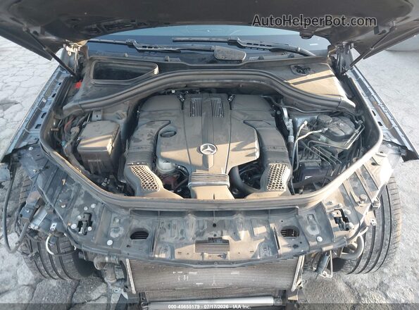 4JGDF6EE4JB009289 2018 MERCEDES-BENZ GLS 450 Gray Вид ззаду