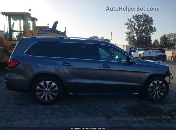 4JGDF6EE4JB009289 2018 MERCEDES-BENZ GLS 450 Gray Вид задньої частини салону