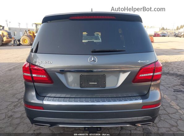 4JGDF6EE4JB009289 2018 MERCEDES-BENZ GLS 450 Gray 
