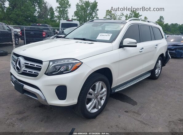4JGDF6EE4JB081951 2018 MERCEDES-BENZ GLS 450 White Передня ліва чверть
