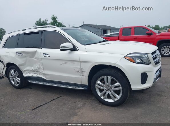 4JGDF6EE4JB081951 2018 MERCEDES-BENZ GLS 450 White Вид задньої частини салону