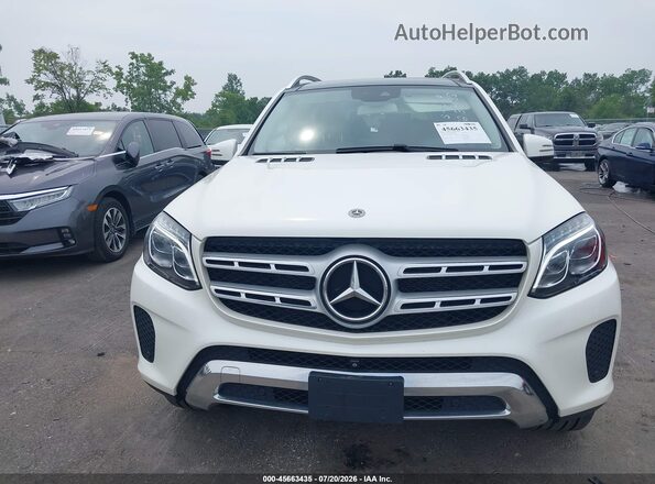 4JGDF6EE4JB081951 2018 MERCEDES-BENZ GLS 450 White Вид щитка приладів