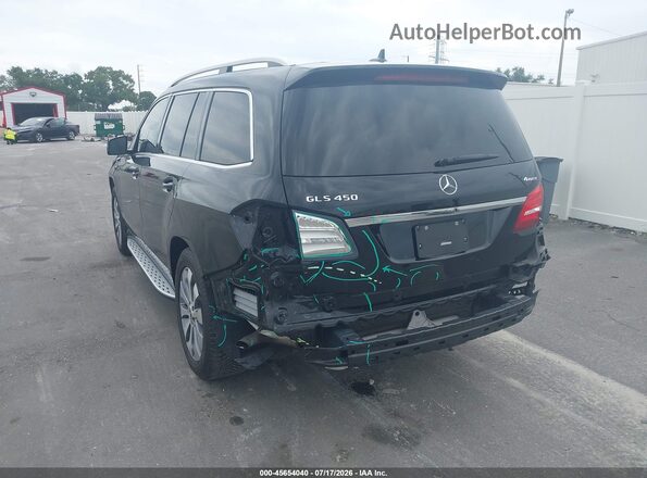 4JGDF6EE4KB187592 2019 MERCEDES-BENZ GLS 450 Black Tył lewy