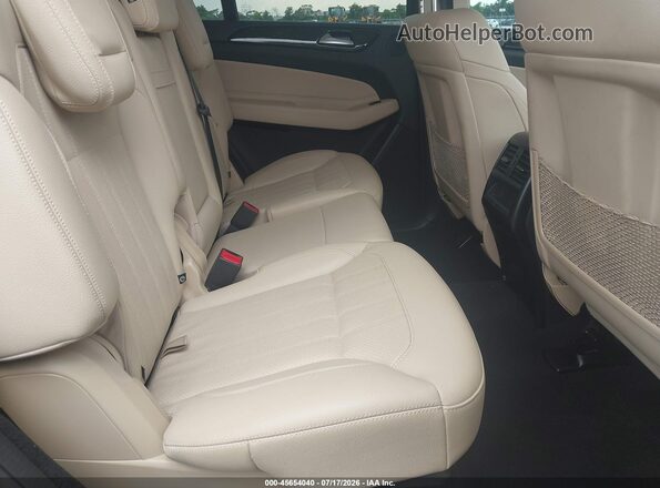 4JGDF6EE4KB187592 2019 MERCEDES-BENZ GLS 450 Black Widok naklejki z numerem VIN