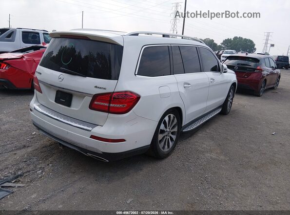 4JGDF6EE4KB228531 2019 MERCEDES-BENZ GLS 450 Белый Задняя правая четверть