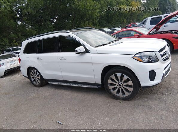 4JGDF6EE4KB228531 2019 MERCEDES-BENZ GLS 450 Белый Вид задней части салона